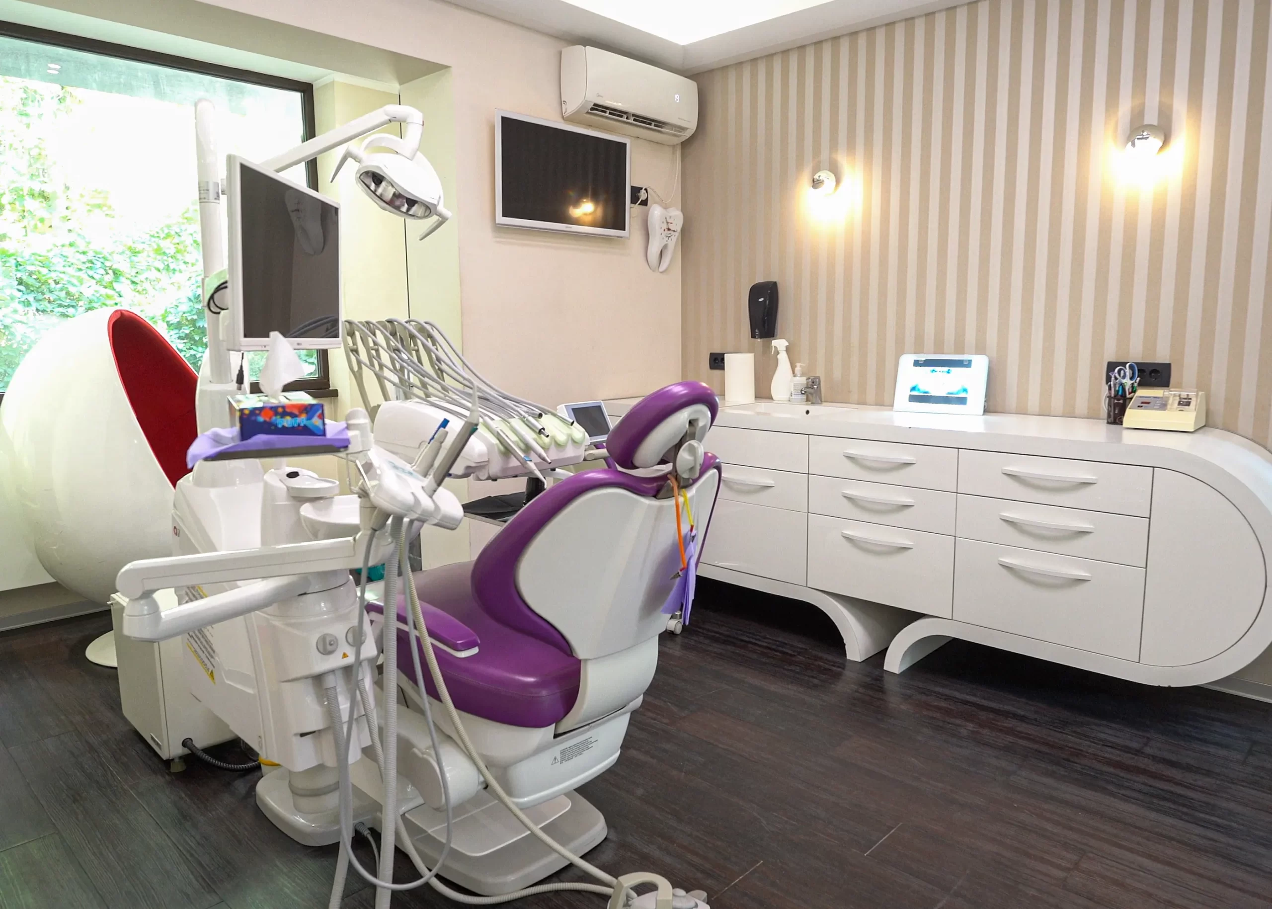 Interiorul clinicii stomatologice Soladent, Sector 1 București