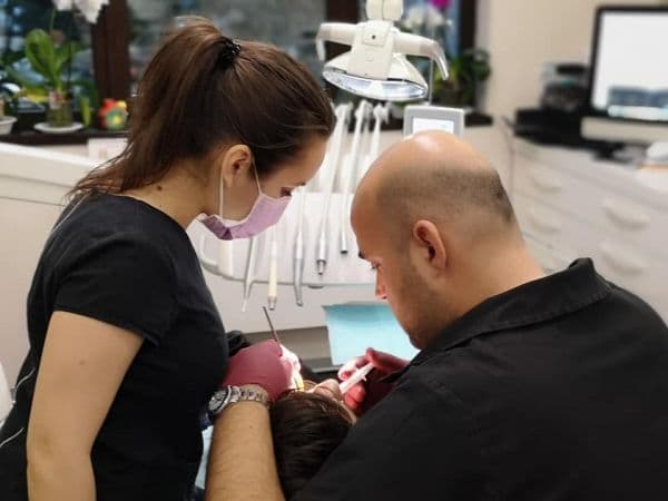 Interiorul clinicii stomatologice Soladent, Sector 1 București